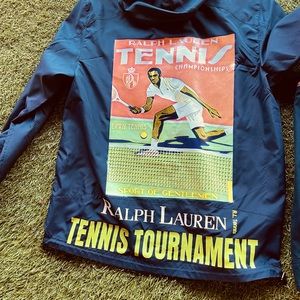 Custom Ralph Lauren tennis jacket